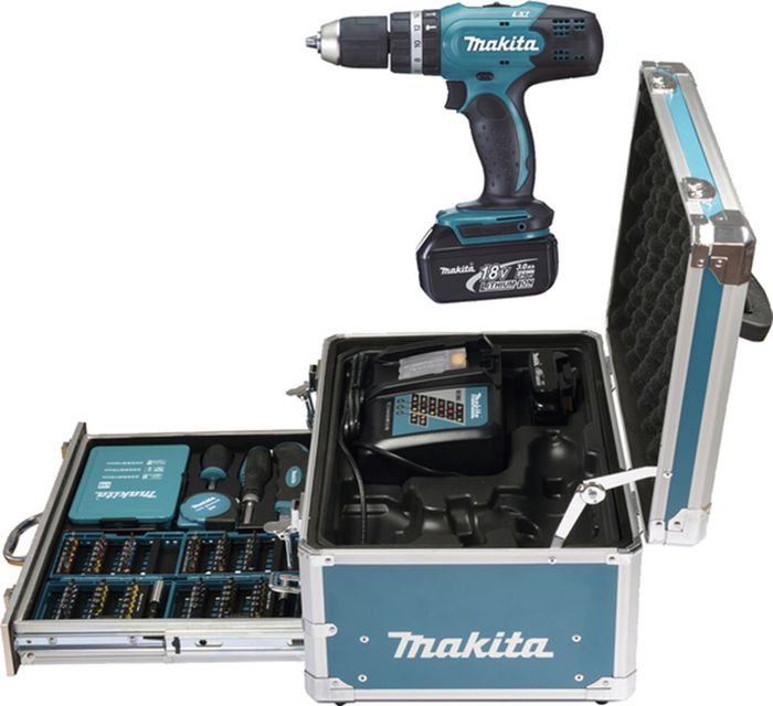 Makita Klopboormachine 18V3Ax2 Dhp453Rfx2 Makita Klopboormachine 18V3Ax2 Dhp453Rfx2
