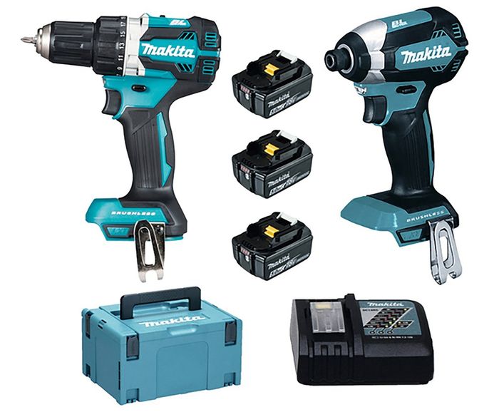 Makita Combopack LXT 18V: DDF484 + DT Makita Combopack LXT 18V: DDF484 + DT