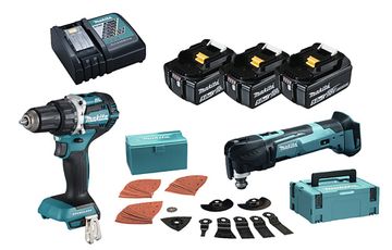 Makita Combo 18V Dtm51 + Acc + Ddf484 +