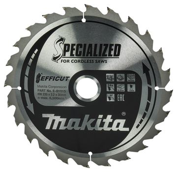 Makita TCT EFFICUT zaagblad 235mmx30x