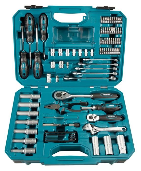 Makita Gereedschapsset in koffer 87-d Makita Gereedschapsset in koffer 87-d