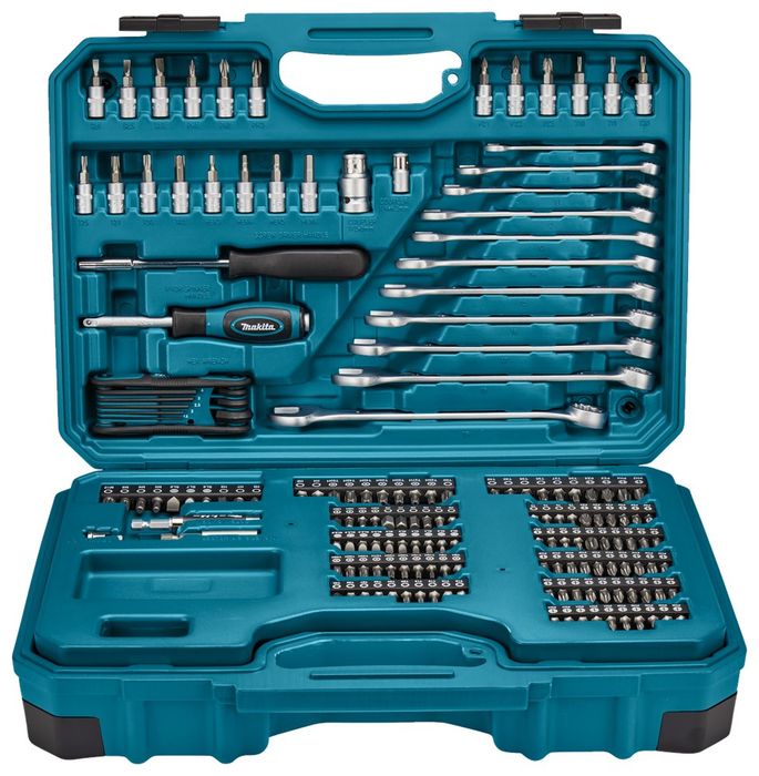 Makita Gereedschapsset in koffer 221- Makita Gereedschapsset in koffer 221-