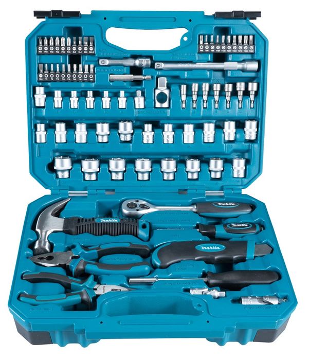 Makita Gereedschapsset in koffer 76-d Makita Gereedschapsset in koffer 76-d