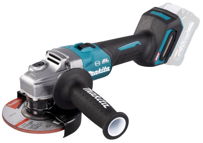 Makita Accu haakse slijper 125mm XGT 40Vmax + M