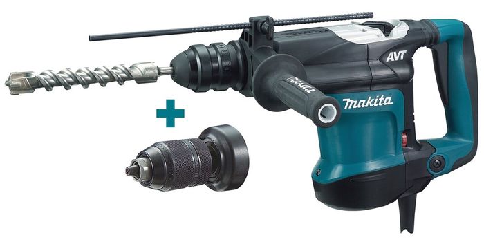 Makita Boorhamer 32Mm M/Avt Qk Chuck Hr3210Fct Makita Boorhamer 32Mm M/Avt Qk Chuck Hr3210Fct