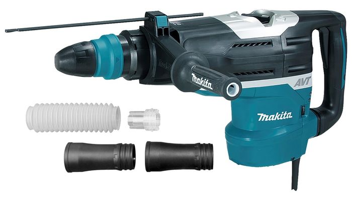 Makita Nv Boor-Breekhamer 52Mm Sds-Max Met Makita Nv Boor-Breekhamer 52Mm Sds-Max Met