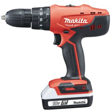 Makita Accu Klopboor- En Schroefmachine 18V 42Nm 2 X Bl1815 + 1 X Dc18Wa In Koffer