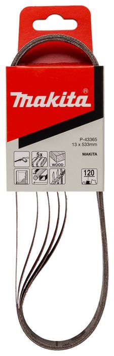 Makita Schuurband Red 5st.