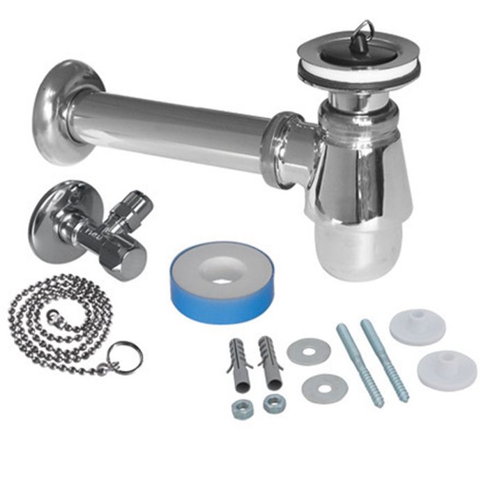Van Marcke NV Inst.Kit Lavabo Universeel Chr