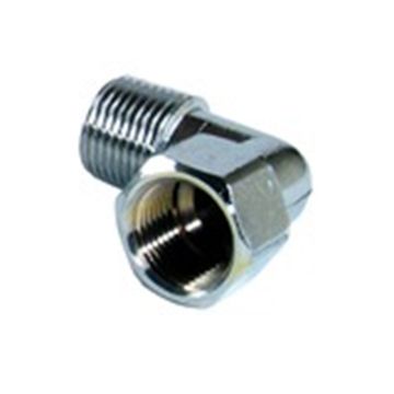 Van Marcke NV Haaks Aansluitstuk Verchroomd Van Marcke NV Haaks Aansluitstuk Verchroomd