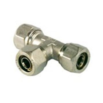 Van Marcke NV Pex-Alu T-Stuk 3Xklem D20/2