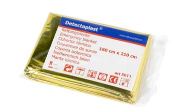 Detectaplast Reddingsdeken goud/zilver 160 x 210 cm