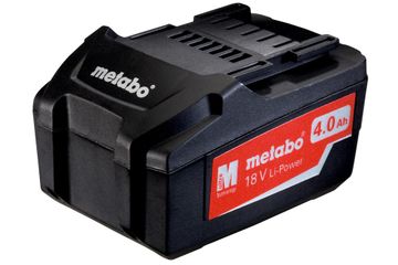 Metabo Li-Power 18 V - 4,0 Ah Batterijen