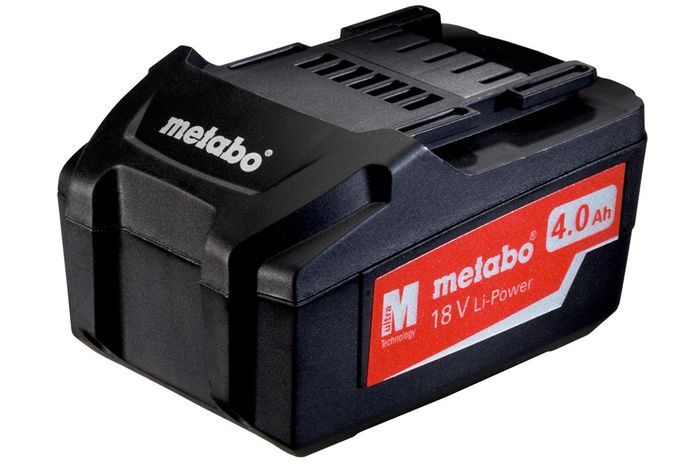 Metabo Li-Power 18 V - 4,0 Ah Batterijen Metabo Li-Power 18 V - 4,0 Ah Batterijen