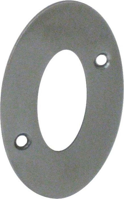 Metafranc nv HUISNUMMER INOX 65 MM Metafranc nv HUISNUMMER INOX 65 MM