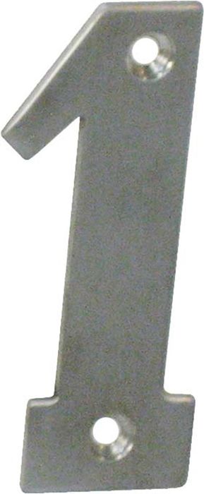 Metafranc nv HUISNUMMER INOX 65 MM Metafranc nv HUISNUMMER INOX 65 MM