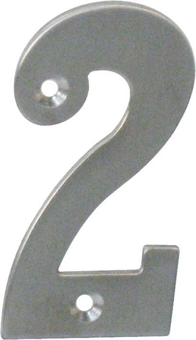 Metafranc nv HUISNUMMER INOX 65 MM Metafranc nv HUISNUMMER INOX 65 MM