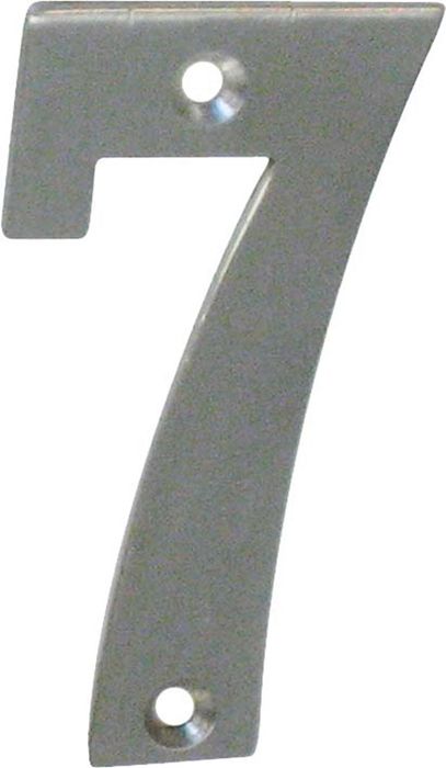 Metafranc nv HUISNUMMER INOX 65 MM Metafranc nv HUISNUMMER INOX 65 MM