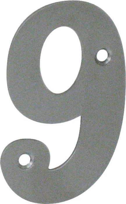 Metafranc nv HUISNUMMER INOX 65 MM Metafranc nv HUISNUMMER INOX 65 MM