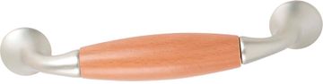 Metafranc nv GREEP HOUT+NIKKEL 96MM MM