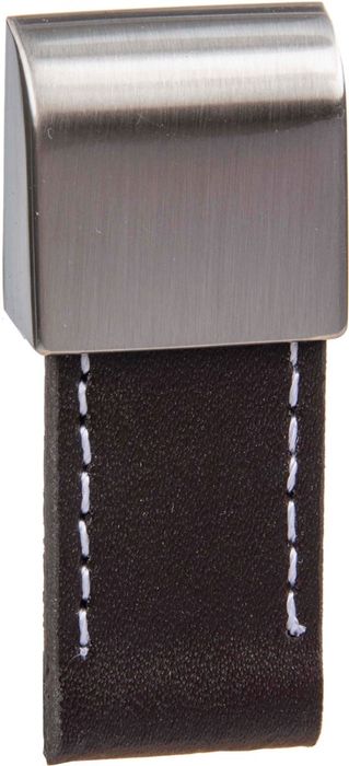 Metafranc nv Knop Tirette Nick.Leder 24Mm
