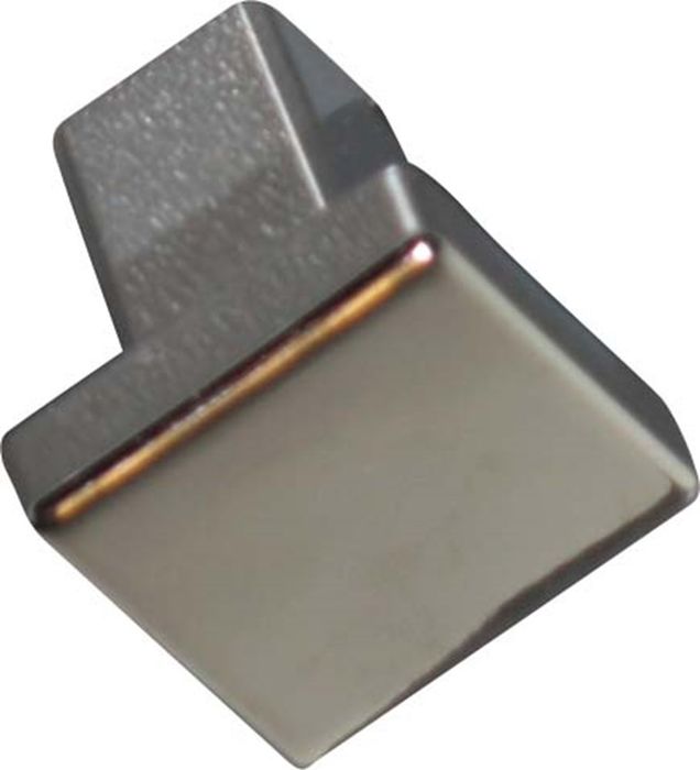 Metafranc nv TOP VIERKANTIG PLASTIEK VERCHROOMD 20MM Metafranc nv TOP VIERKANTIG PLASTIEK VERCHROOMD 20MM