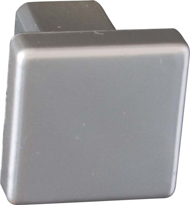 Metafranc  nv TOP VIERKANTIG PLASTIEK VERCHROOMD 20MM