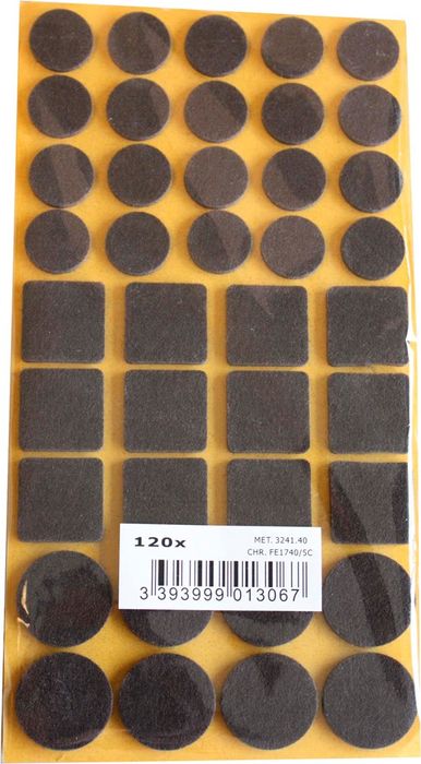 Metafranc nv MULTIPACK 120 STK GLIJDERS IN STANDAARD