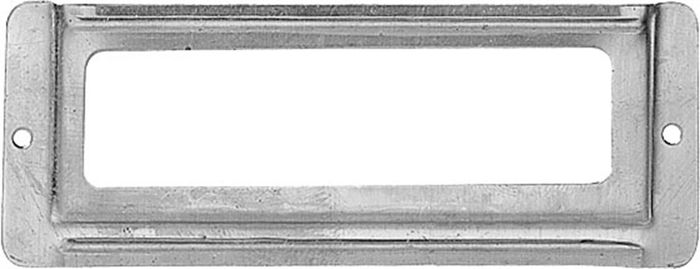 Metafranc  nv 4 ETIKETTENDRAGER INOX 60X20MM