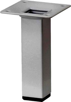 Metafranc nv TAFELPOOT METAAL VIERK.GRIJS 10CM