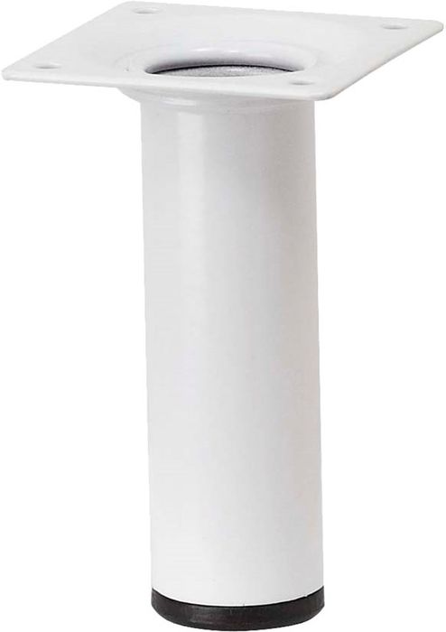 Metafranc nv TAFELPOOT METAAL ROND WIT 10CM Metafranc nv TAFELPOOT METAAL ROND WIT 10CM