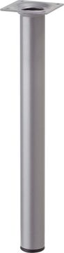 Metafranc nv TAFELPOOT METAAL ROND GRIJS 30CM