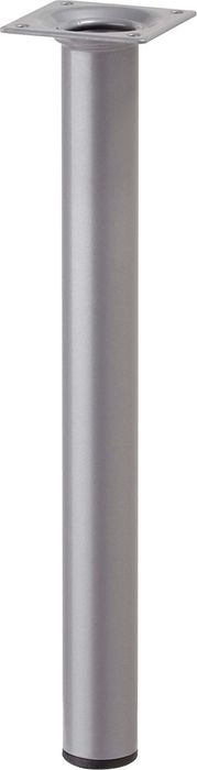Metafranc nv TAFELPOOT METAAL ROND GRIJS 30CM