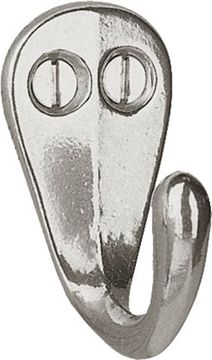 Metafranc  nv HAAK ALUMINIUM ZILVER 40MM