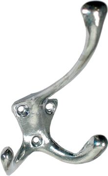 Metafranc  nv HAAK ALUMINIUM ZILVER. 150MM