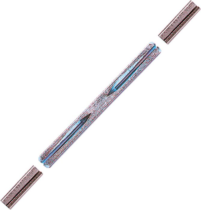 Metafranc nv 1 VIERKANTIGE TIGE+2HULS 7-8MM Metafranc nv 1 VIERKANTIGE TIGE+2HULS 7-8MM