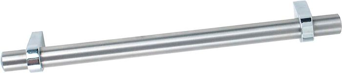 Metafranc nv GREEP INOX+CHROOM 96MM Metafranc nv GREEP INOX+CHROOM 96MM
