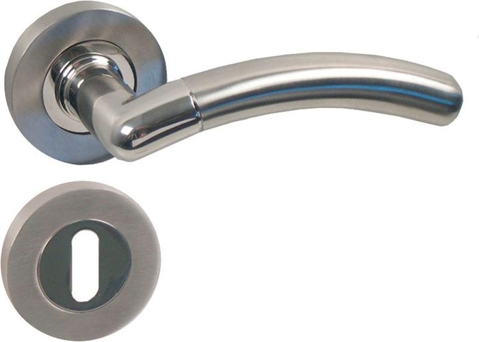 Metafranc  nv KRUK INOX ROZET+SLEUTELPLAAT