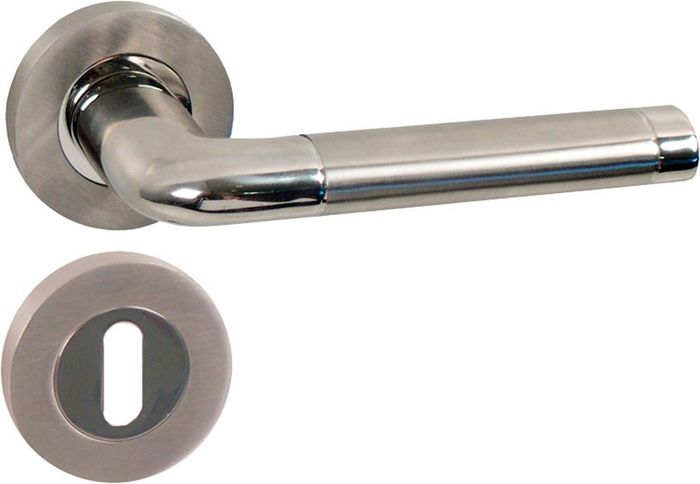 Metafranc  nv KRUK INOX ROZET+SLEUTELPLAAT