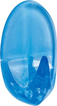 Metafranc  nv ZELFKLEVEND HAAK PLAST.BLAUW