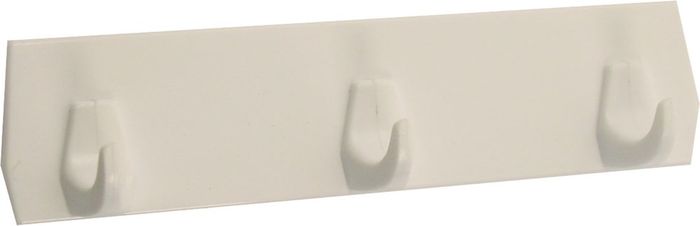 Metafranc  nv ZELFKLEVEND HAAK PLASTIEK WIT