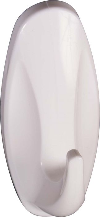 Metafranc nv 2 ZELFKLEVENDE HAKEN WIT 80X30MM Metafranc nv 2 ZELFKLEVENDE HAKEN WIT 80X30MM