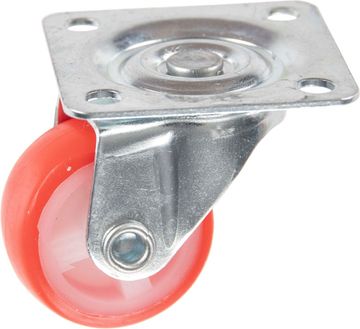 Metafranc nv Dubbelwiel PU 30mm oranje