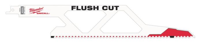 MILWAUKEE® Reciprozaagbladzaagblad Flush Cut 300