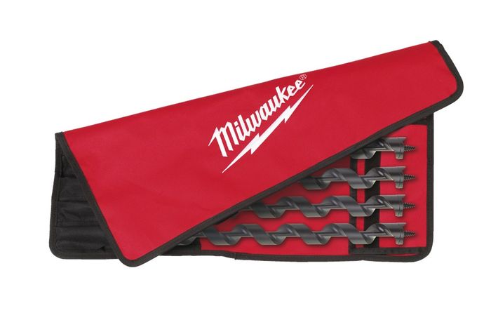 MILWAUKEE® Slangenboor Imp Set - 4 Stuks MILWAUKEE® Slangenboor Imp Set - 4 Stuks