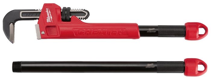 Milwaukee steel pipe wrench Cheater