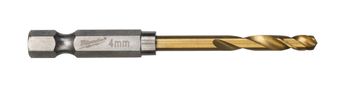 MILWAUKEE® Metaalboor Shockwavehss-G Ti. 4 Mm - 2