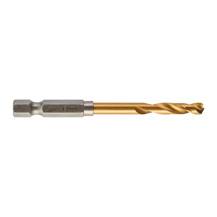MILWAUKEE® Metaalboor Shockwavehss-G Ti. 4.8 Mm -