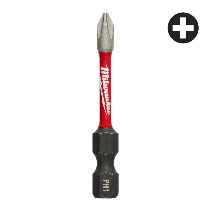 MILWAUKEE® Schroefbit Shockwaveph1 50Mm - 1 Stuk