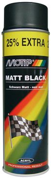MOTIP MOTIP AUTOLAK MATZWART 500ML 4006